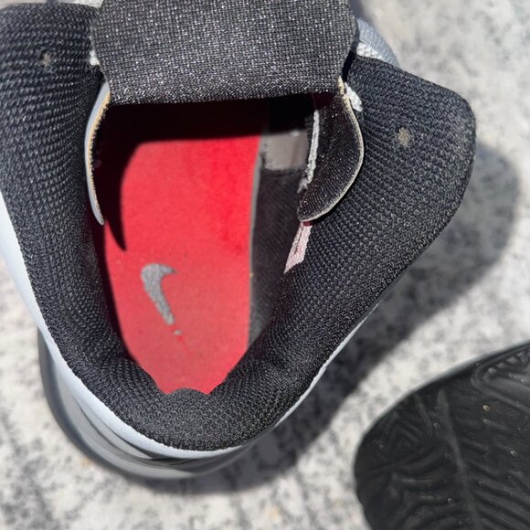 NIKE DUAL FUSION BASKETBALL STADIUM GREY BLACK RED ANTHRACITE SIZE 11 - Picture 8 of 9